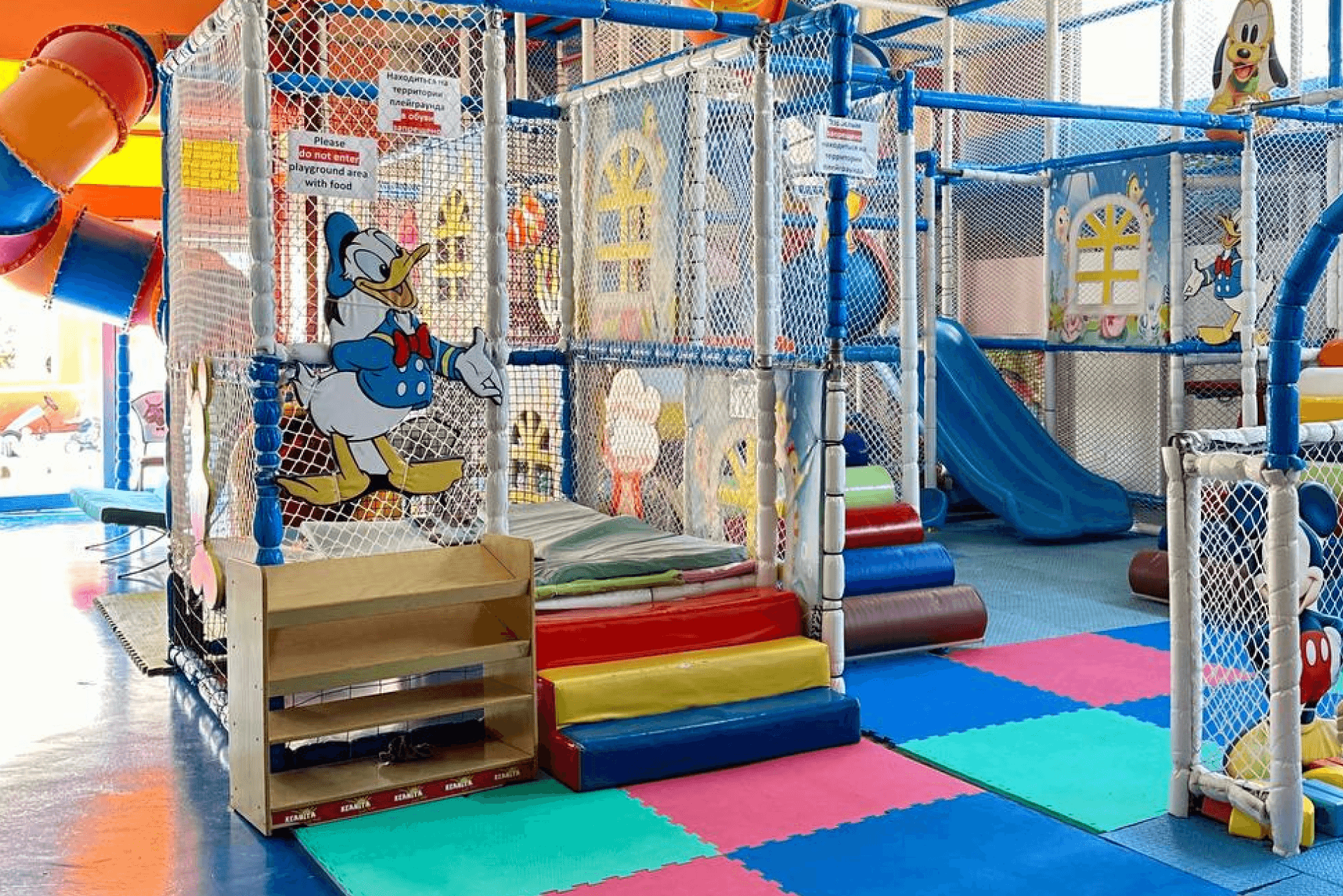 Indoor playground and trampolines for kids in Limassol